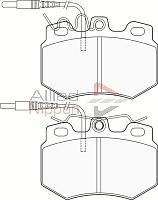 ALLIED NIPPON ADB1191 - Гальмівні колодки, дискові гальма autozip.com.ua
