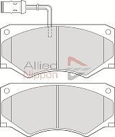 ALLIED NIPPON ADB11068 - Гальмівні колодки, дискові гальма autozip.com.ua