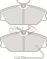 ALLIED NIPPON ADB11184 - Гальмівні колодки, дискові гальма autozip.com.ua