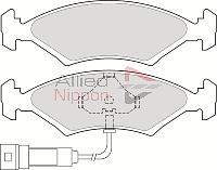 ALLIED NIPPON ADB1118 - Гальмівні колодки, дискові гальма autozip.com.ua