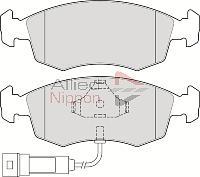 ALLIED NIPPON ADB1139 - Гальмівні колодки, дискові гальма autozip.com.ua