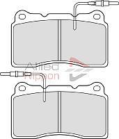 ALLIED NIPPON ADB11302 - Гальмівні колодки, дискові гальма autozip.com.ua