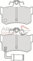 ALLIED NIPPON ADB1811 - Гальмівні колодки, дискові гальма autozip.com.ua