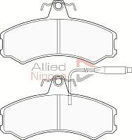 ALLIED NIPPON ADB1254 - Гальмівні колодки, дискові гальма autozip.com.ua