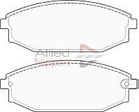 ALLIED NIPPON ADB3937 - Гальмівні колодки, дискові гальма autozip.com.ua