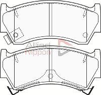 ALLIED NIPPON ADB3499 - Гальмівні колодки, дискові гальма autozip.com.ua