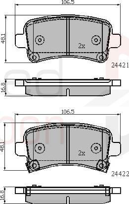 ALLIED NIPPON ADB31795 - Гальмівні колодки, дискові гальма autozip.com.ua