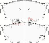 ALLIED NIPPON ADB3825 - Гальмівні колодки, дискові гальма autozip.com.ua