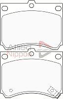 ALLIED NIPPON ADB3206 - Гальмівні колодки, дискові гальма autozip.com.ua