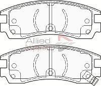 ALLIED NIPPON ADB3782 - Гальмівні колодки, дискові гальма autozip.com.ua