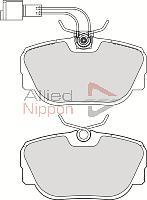 ALLIED NIPPON ADB2361 - Гальмівні колодки, дискові гальма autozip.com.ua