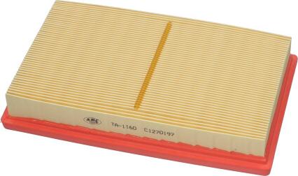 AMC Filter TA-1160 - Повітряний фільтр autozip.com.ua