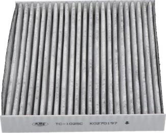 AMC Filter TC-1025C - Фільтр, повітря у внутрішній простір autozip.com.ua