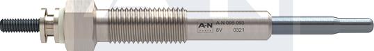 A-N PARTS A-N095093 - Свічка розжарювання autozip.com.ua