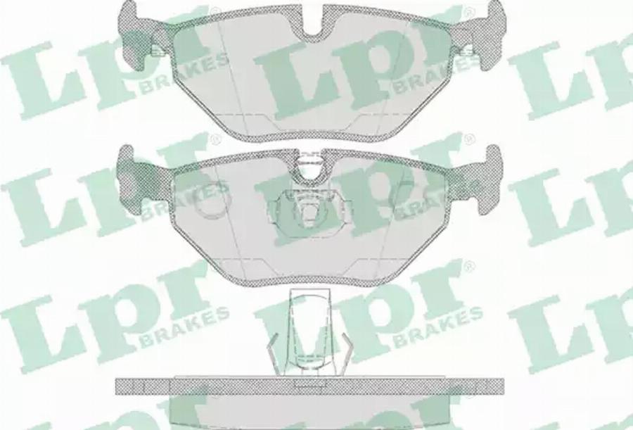 AP 05P650 - Гальмівні колодки, дискові гальма autozip.com.ua