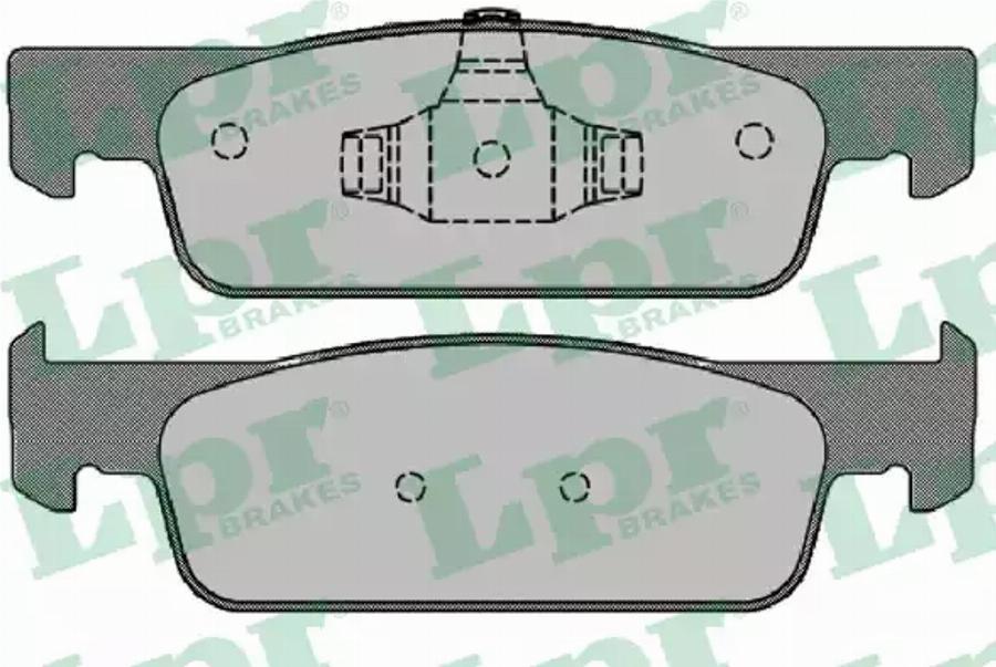 AP 05P1702 - Гальмівні колодки, дискові гальма autozip.com.ua