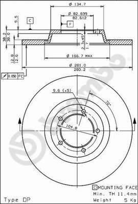 Stellox 6020-3333K-SX - Гальмівний диск autozip.com.ua