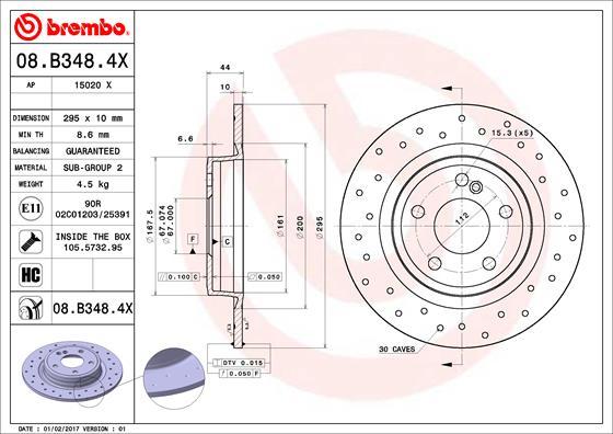 AP 15020 X - Гальмівний диск autozip.com.ua