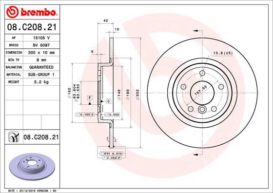 AP 15105 V - Гальмівний диск autozip.com.ua