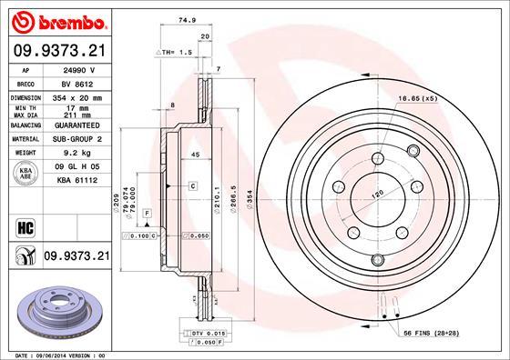 AP 24990 V - Гальмівний диск autozip.com.ua