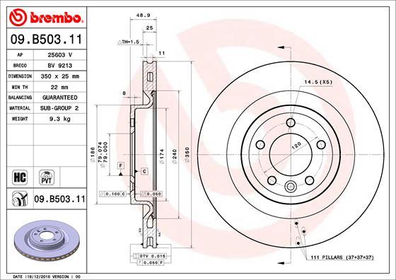 AP 25603 V - Гальмівний диск autozip.com.ua