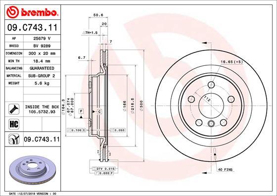 AP 25679 V - Гальмівний диск autozip.com.ua