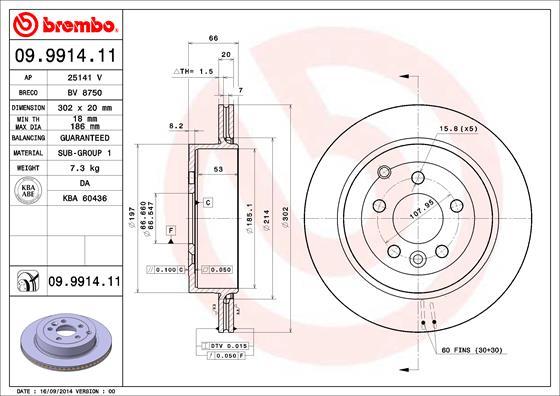 AP 25141 V - Гальмівний диск autozip.com.ua