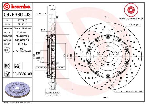 AP 25707 Z - Гальмівний диск autozip.com.ua