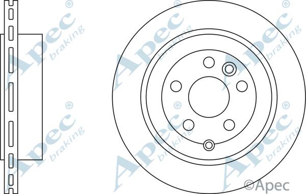 Blue Print ADJ134332 - Гальмівний диск autozip.com.ua