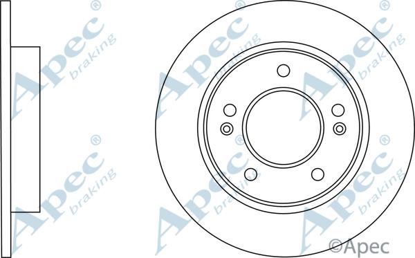 CAR BS-7316 - Гальмівний диск autozip.com.ua