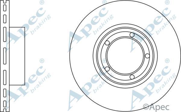 Unipart GBD752 - Гальмівний диск autozip.com.ua