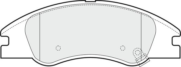 BOSCH 986AB1238 - Гальмівні колодки, дискові гальма autozip.com.ua