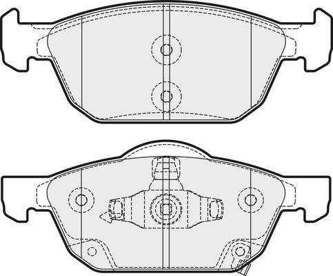 Pagid 8DB 355 021-431 - Гальмівні колодки, дискові гальма autozip.com.ua