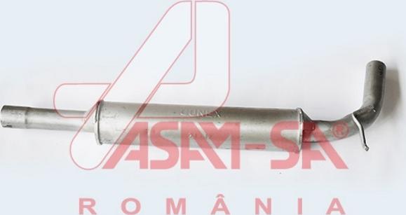 ASAM 65202 - Середній глушник вихлопних газів autozip.com.ua