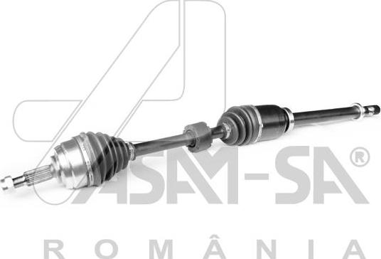 ASAM 30997 - Піввісь права МКПП 4x2. EURO4 Renault Duster 10- autozip.com.ua