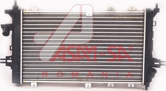 ASAM 32451 - Радіатор, охолодження двигуна autozip.com.ua