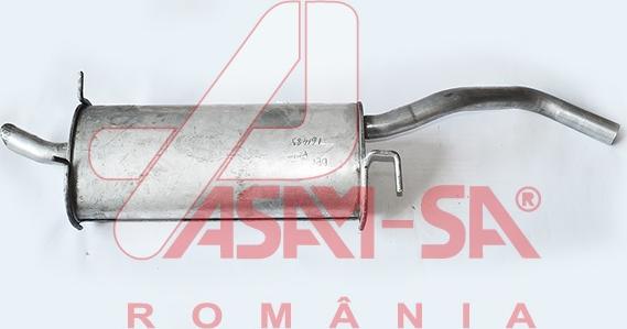 ASAM 28116 - Глушник вихлопних газів кінцевий autozip.com.ua