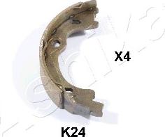 Ashika 55-0K-K24 - Комплект гальм, ручник, парковка autozip.com.ua