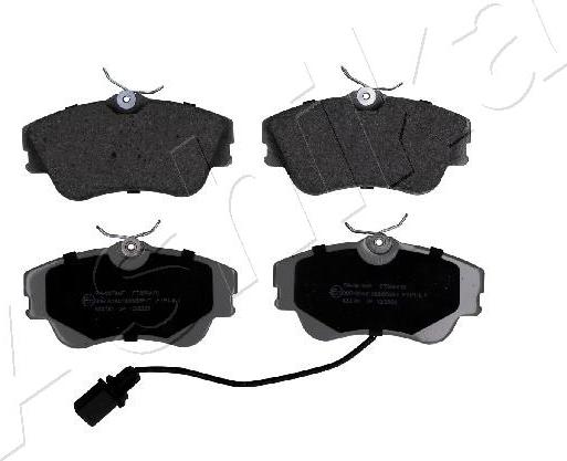 Ashika 50-00-0970 - Гальмівні колодки, дискові гальма autozip.com.ua
