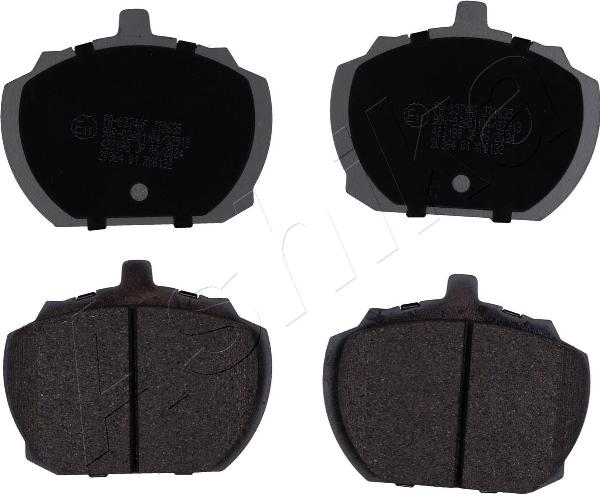 Ashika 50-00-0374 - Гальмівні колодки, дискові гальма autozip.com.ua