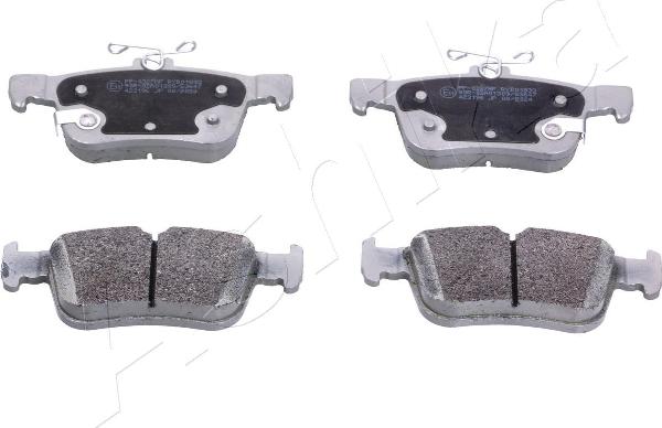 Ashika 51-00-0327 - Гальмівні колодки, дискові гальма autozip.com.ua