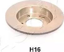 Ashika 61-0H-H16 - Гальмівний диск autozip.com.ua