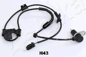 Ashika 151-0H-H43 - Датчик ABS, частота обертання колеса autozip.com.ua