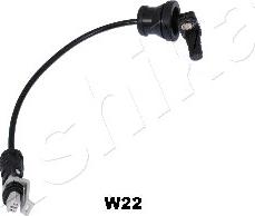 Ashika 151-0W-W22 - Датчик ABS, частота обертання колеса autozip.com.ua
