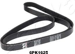 Ashika 112-6PK1625 - Поліклиновий ремінь autozip.com.ua