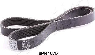 Ashika 112-6PK1070 - Поліклиновий ремінь autozip.com.ua
