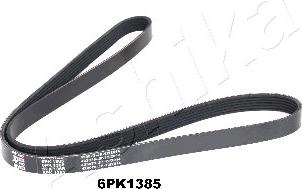 Ashika 112-6PK1385 - Поліклиновий ремінь autozip.com.ua