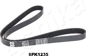 Ashika 112-6PK1235 - Поліклиновий ремінь autozip.com.ua