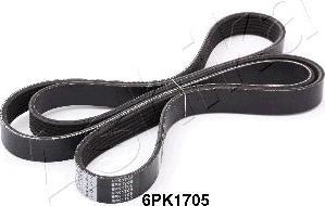 Ashika 112-6PK1705 - Поліклиновий ремінь autozip.com.ua