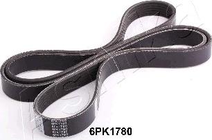 Ashika 112-6PK1780 - Поліклиновий ремінь autozip.com.ua